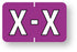 Medical Labels - Alpha File Folder Label - Barkley ABKM Compatible Series, 1-1/2" x 1"