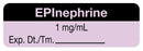 Medical Labels - Anesthesia Label, EPInephrine 1 mg/mL, 1-1/2" x 1/2"