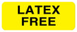 Medical Labels - Latex Free Alert Label, 2-1/4" x 7/8"