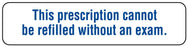 Medical Labels - Medication Instruction Label, 1-5/8" x 3/8"