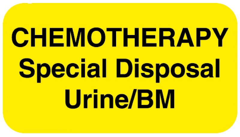 Medical Labels - Care Instruction Label, 1-5/8" x 3/8"