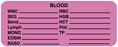 Medical Labels - Blood Label, 2-1/4" x 7/8"