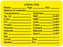 Medical Labels - Laboratory Urinalysis Label, 2-3/8" x 1-3/4"