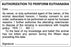 Medical Labels - Authorization and Consent for Treatment Label, 4" x 2-5/8"