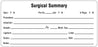 Medical Labels - Examination Record Label, 4" x 1-7/8"