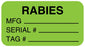 Medical Labels - Vaccination Record Label, 1-5/8" x 7/8"