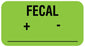 Medical Labels - Fecal Label, 1-5/8" x 7/8"