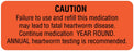 Medical Labels - Medication Instruction Label, 3" x 1-1/8"
