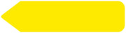 Medical Labels - Uniarrow Plus Flag, 1-3/4" x 13/32"