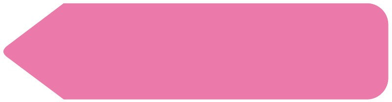Medical Labels - Uniarrow Plus Flag, 1-3/4" x 13/32"