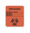 Medical Labels - Biohazard Warning Label, 1-7/10" x 1-1/2"