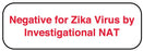 Medical Labels - NEGATIVE FOR ZIKA 1-5/8" x 78"
