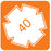 Medical Labels - Weight Capacity "40", 1-1/2" x 1-1/2"