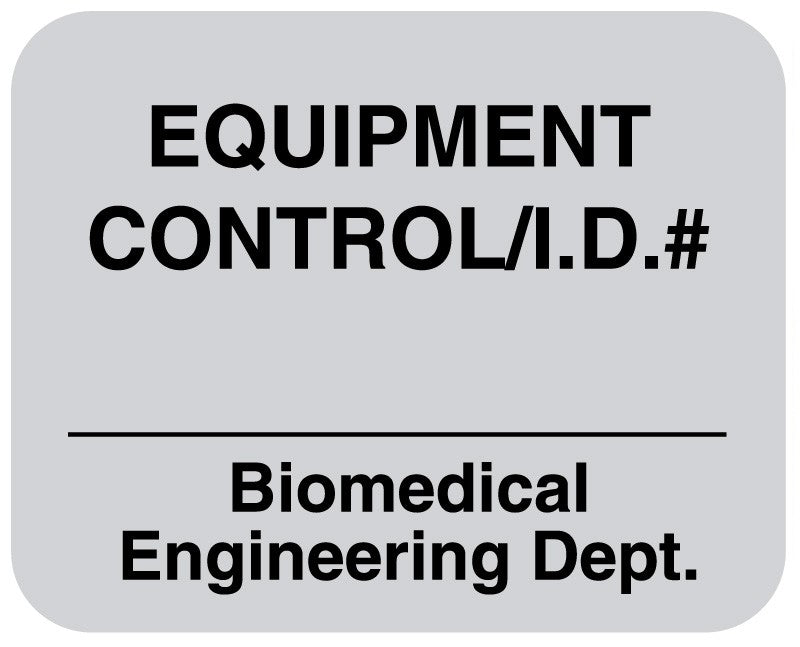 Medical Labels - Electrical Equipment Safety Label, 1-1/4" x 1"