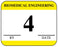 Medical Labels - Biomedical Engineering Inspection Label, 1-1/4" x 1"
