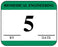 Medical Labels - Biomedical Engineering Inspection Label, 1-1/4" x 1"