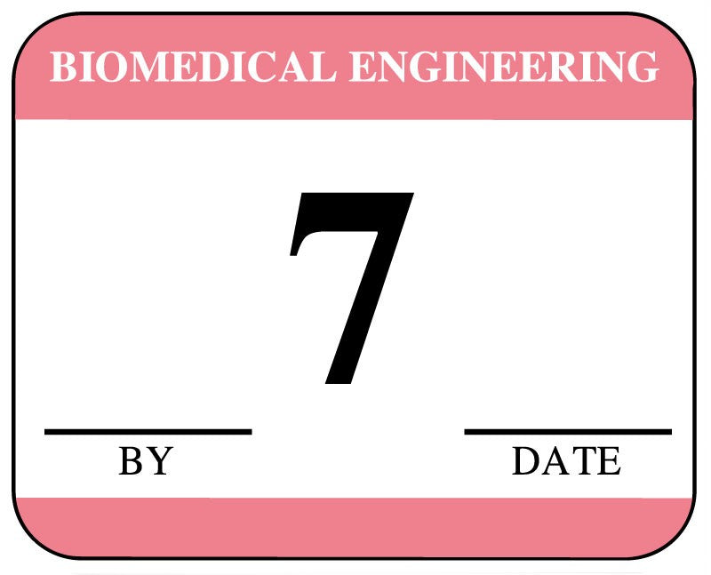 Medical Labels - Biomedical Engineering Inspection Label, 1-1/4" x 1"