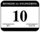 Medical Labels - Biomedical Engineering Inspection Label, 1-1/4" x 1"