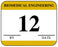 Medical Labels - Biomedical Engineering Inspection Label, 1-1/4" x 1"
