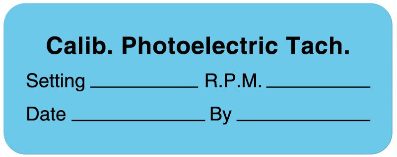 Medical Labels - Calibration Label, 2-1/4" x 7/8"