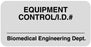 Medical Labels - Equipment Service Label, 2" x 1"