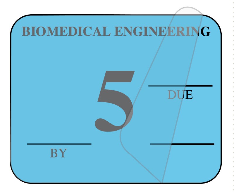 Medical Labels - Biomedical Engineering Inspection Label, 1-1/4" x 1"