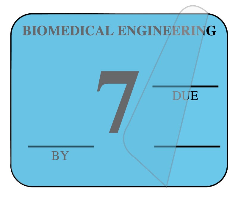 Medical Labels - Biomedical Engineering Inspection Label, 1-1/4" x 1"