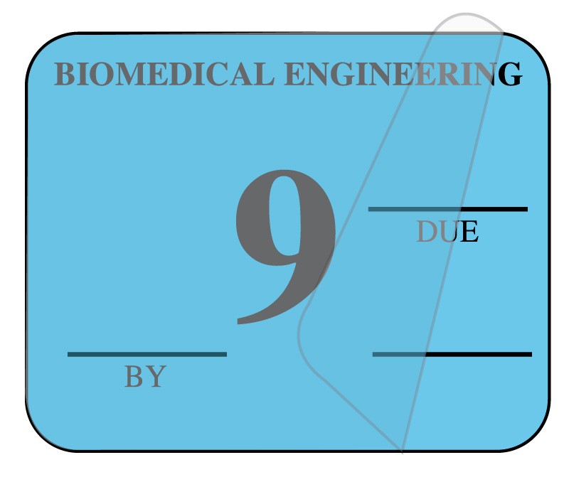 Medical Labels - Biomedical Engineering Inspection Label, 1-1/4" x 1"