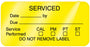 Medical Labels - Equipment Service Label, 2" x 1"