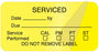 Medical Labels - Equipment Service Label, 2" x 1"