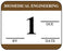 Medical Labels - Biomedical Engineering Inspection Label, 1-1/4" x 1"