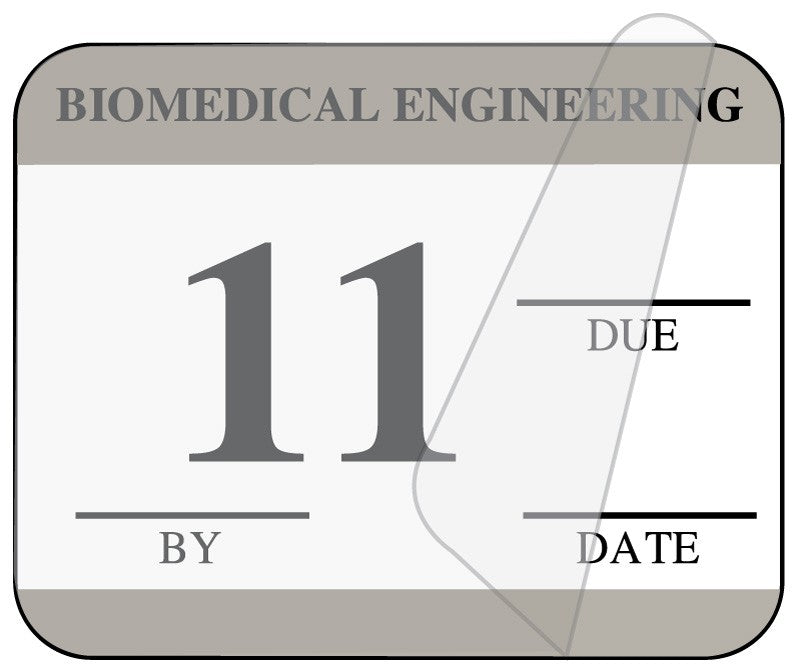 Medical Labels - Biomedical Engineering Inspection Label, 1-1/4" x 1"