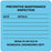 Medical Labels - Equipment Repair and Maintenance Label, 2-1/2" x 2-1/2"