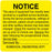Medical Labels - Equipment Repair and Maintenance Label, 2-1/2" x 2-1/2"