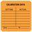Medical Labels - Calibration Label, 1-1/2" x 1-1/2"
