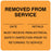 Medical Labels - Equipment Repair and Maintenance Label, 2-1/2" x 2-1/2"