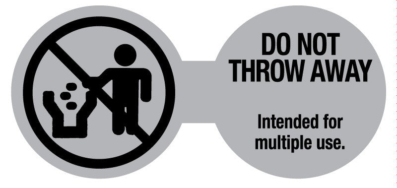 Medical Labels - Do Not Throw Away Cord Label, 3-1/4" x 1-1/2"