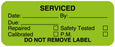 Medical Labels - Equipment Service Label, 2-1/4" x 7/8"