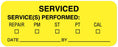 Medical Labels - Equipment Service Label, 2-1/4" x 7/8"