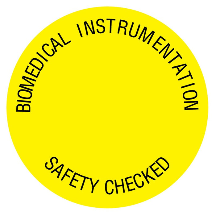 Medical Labels - Electrical Equipment Safety Label, 3/4" x 3/4"