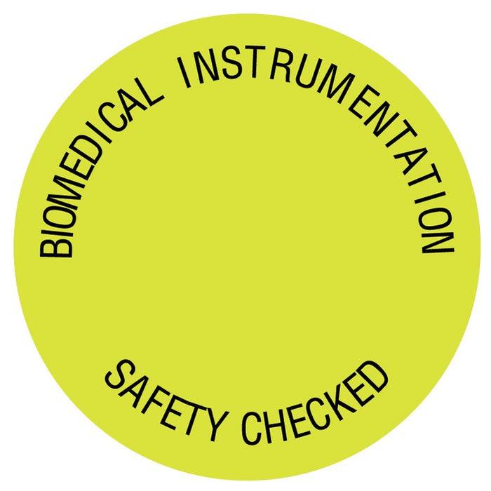Medical Labels - Electrical Equipment Safety Label, 3/4" x 3/4"
