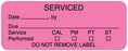 Medical Labels - Equipment Service Label, 2-1/4" x 7/8"