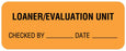 Medical Labels - Battery & Lamp Maintenance Label, 2-1/4" x 7/8"