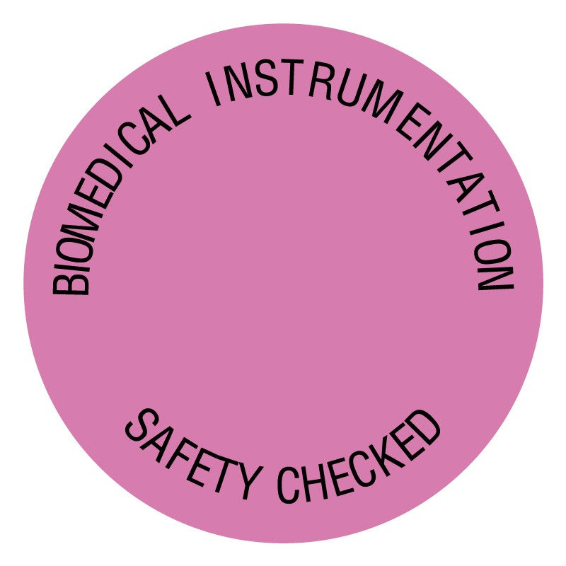 Medical Labels - Electrical Equipment Safety Label, 3/4" x 3/4"