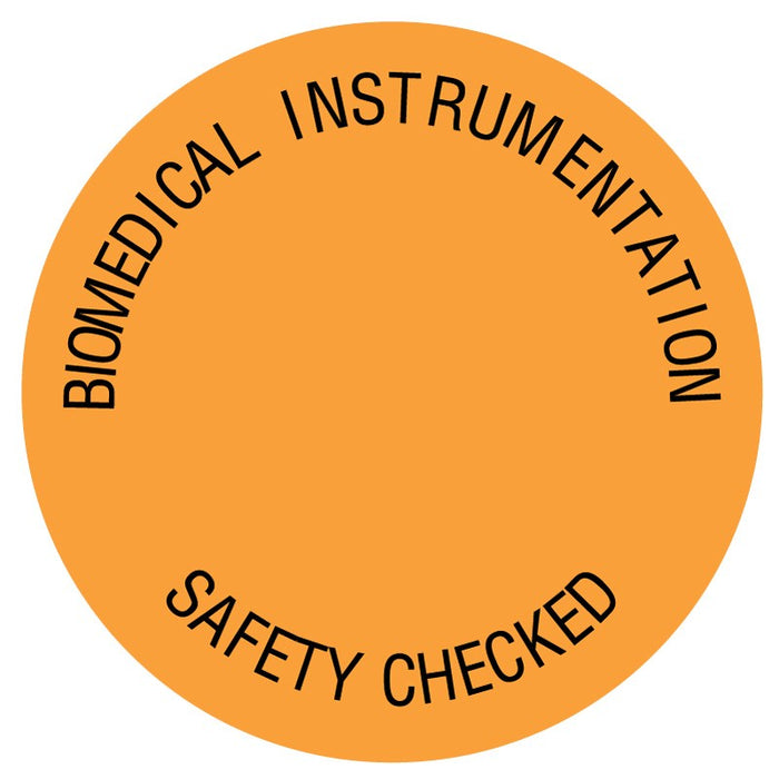 Medical Labels - Electrical Equipment Safety Label, 3/4" x 3/4"