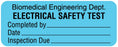 Medical Labels - Electrical Equipment Safety Label, 2-1/4" x 7/8"
