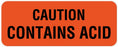 Medical Labels - Hazard Warning Label, 2-1/4" x 7/8"