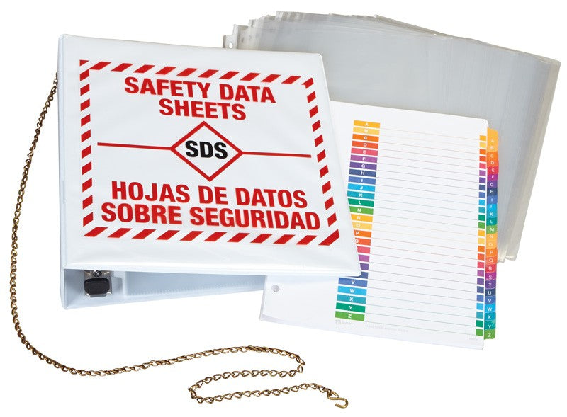 Medical Labels - SDS 3-ring Binder, 2"