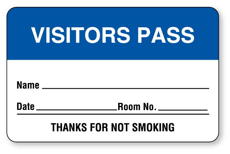 Medical Labels - Name Badges, 2-3/4" x 1-3/4"