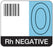 Medical Labels - Codabar ABO Group Label, 1-7/10" x 1-1/2"